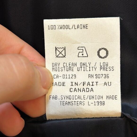 Polo University Ralph Lauren Blazer Mens 42 Tall Long Navy Blue Gold Buttons 42T - Picture 9 of 15